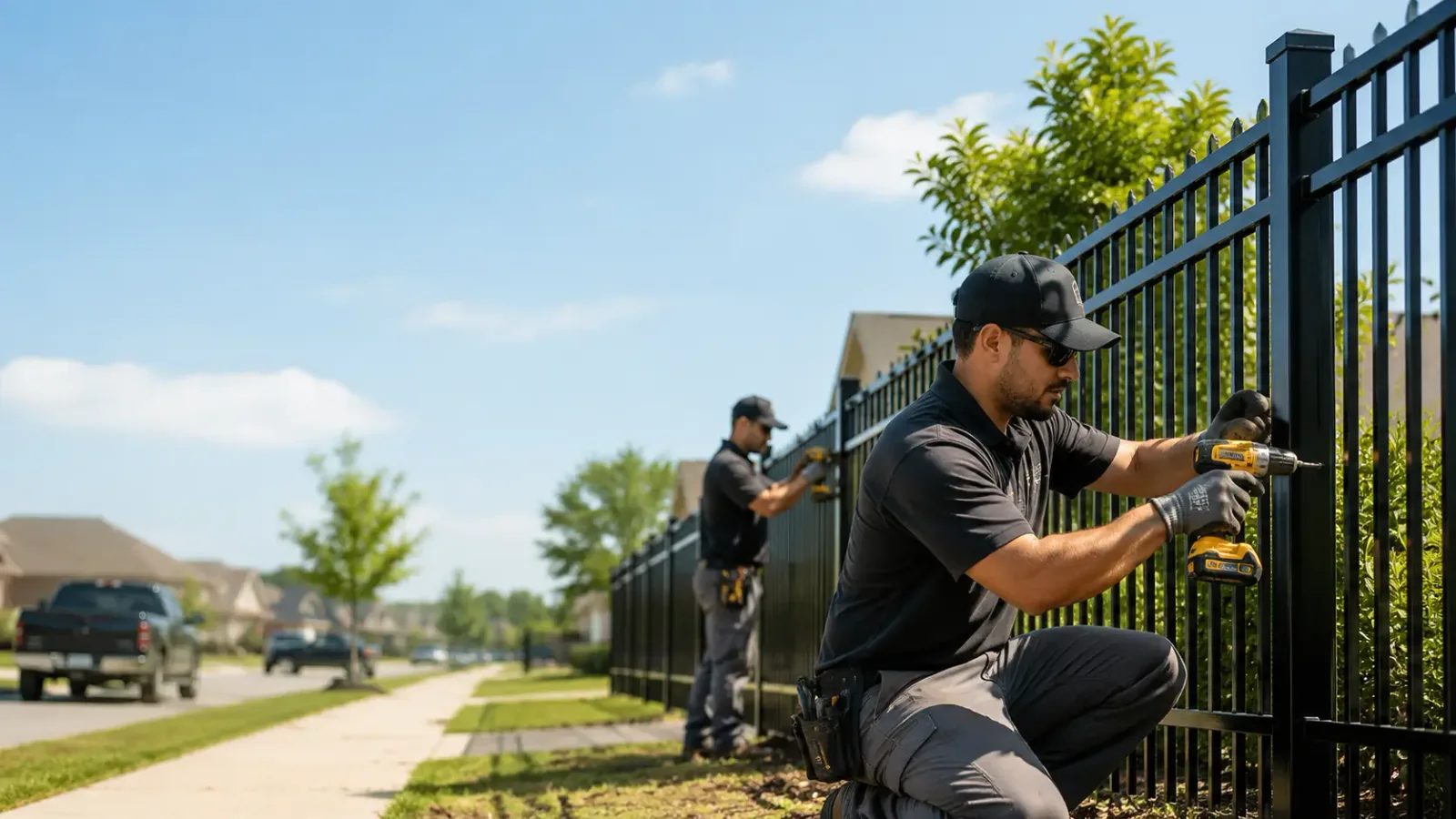 Metal Fence Installation in Charlotte, NC